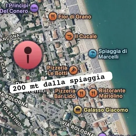 Conero Casa - Di Numana In Piazzale Eolie 6 Con Parcheggio Esclusivo Appartamento